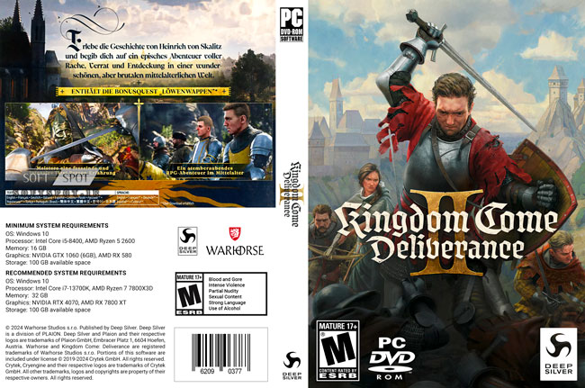 Kingdom Come Deliverance II Cover