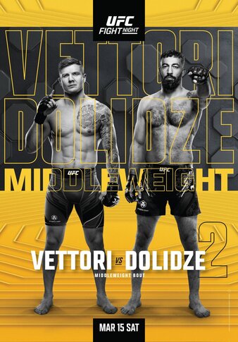 دانلود یو اف سی فایت نایت  254 : UFC Fight Night: Vettori vs. Dolidze 2