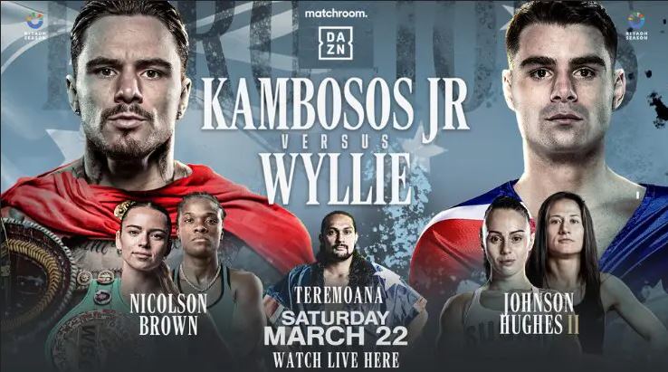 دانلود رویداد بوکس  : DAZN Boxing Kambosos Jr. vs. Wyllie