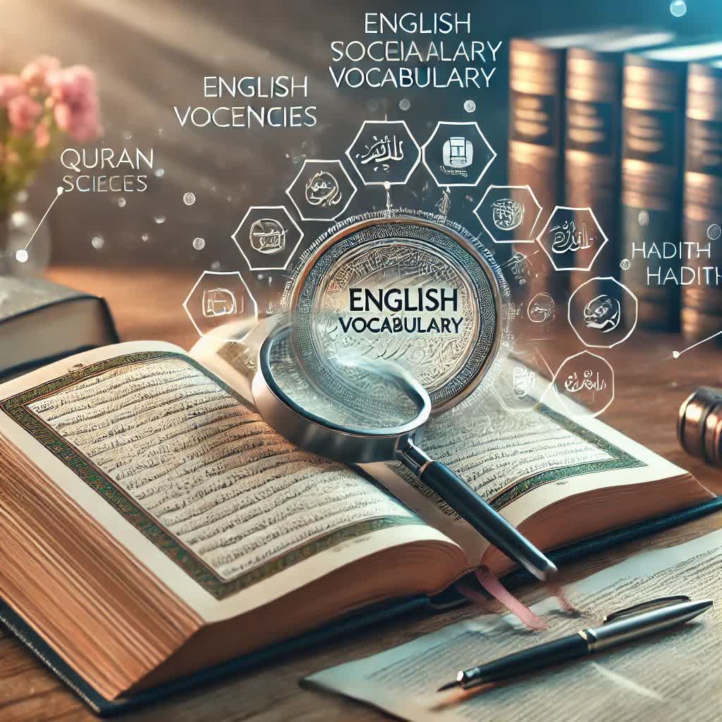 لغات زبان تخصصی الهیات (زبان انگلیسی علوم قرآن و حدیث)