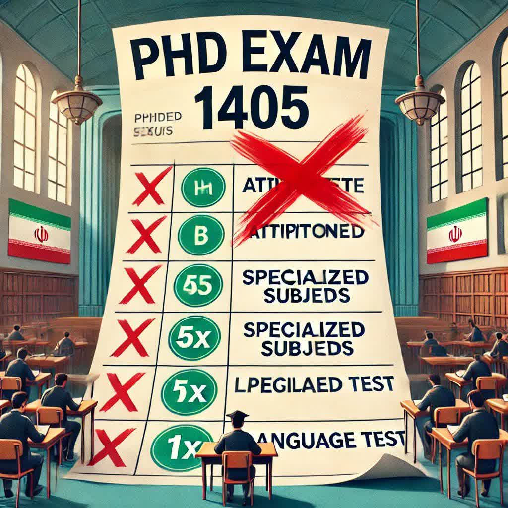 مهمترین تغییر آزمون دکتری 1405