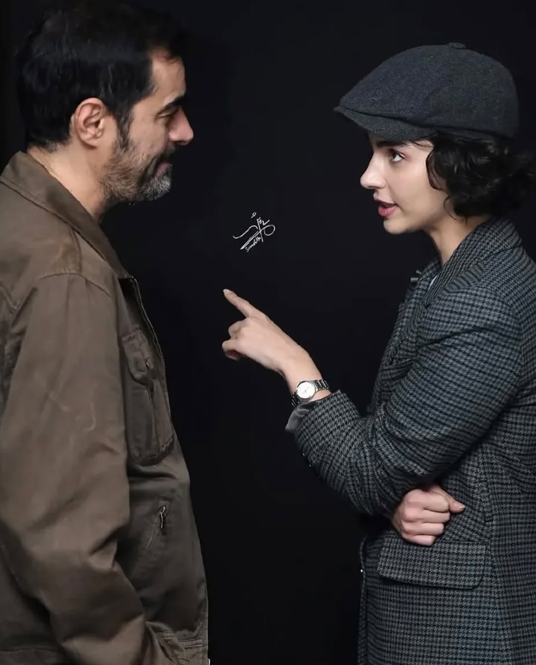 لاله مرزبان و همسرش در آبان