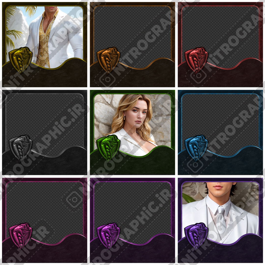 عکس مار لوگوی گیمینگ طرح های ترسناک طرحهای گرافیکی با ابهت قالب کاور پست اینستاگرام زیبا