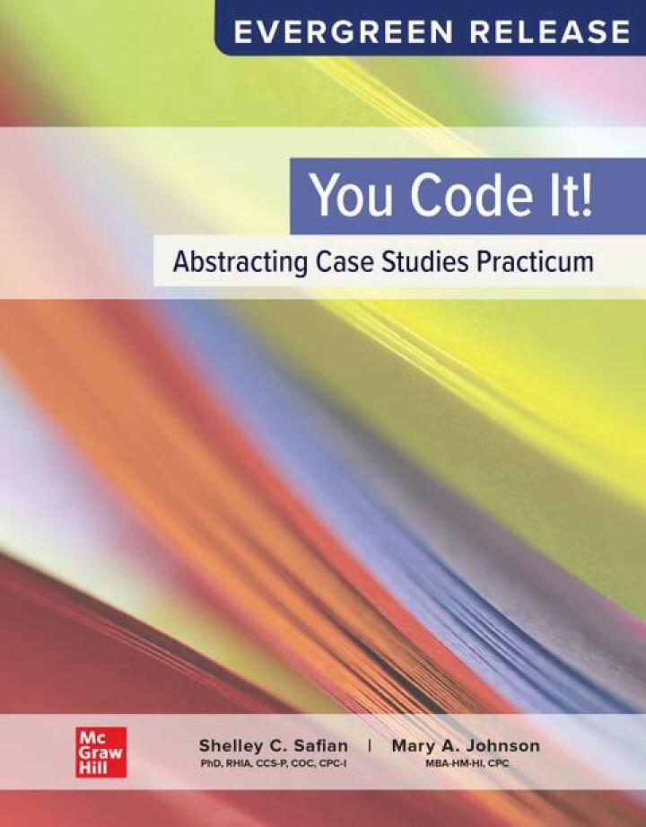 You Code It! Abstracting Case Studies Practicum, 4th Edition - Instructor Resources (Instructor's Manual + PowerPoint Presentations) - img