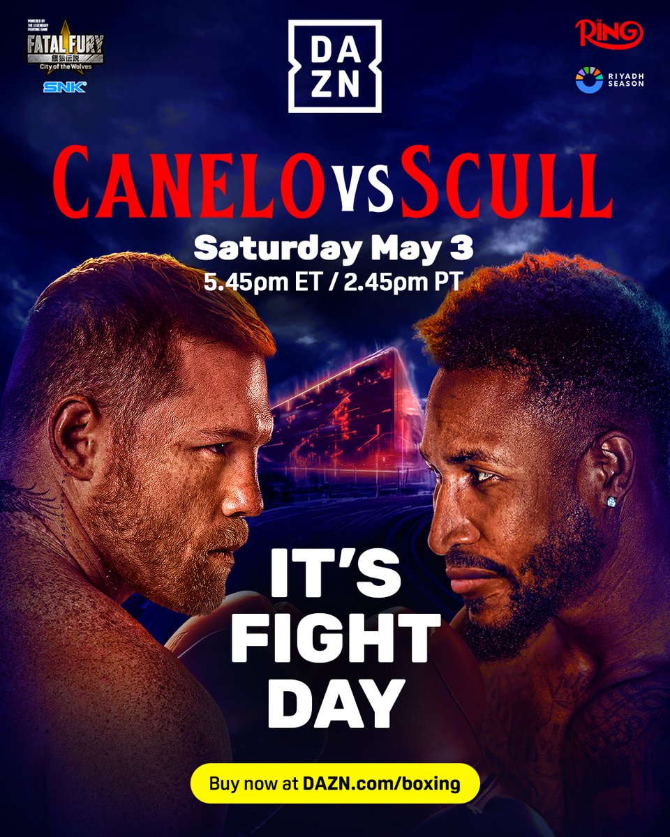 پخش زنده اختصاصی رویداد :  Canelo Alvarez vs William Scull |مختص کاربران ویژه و طلایی