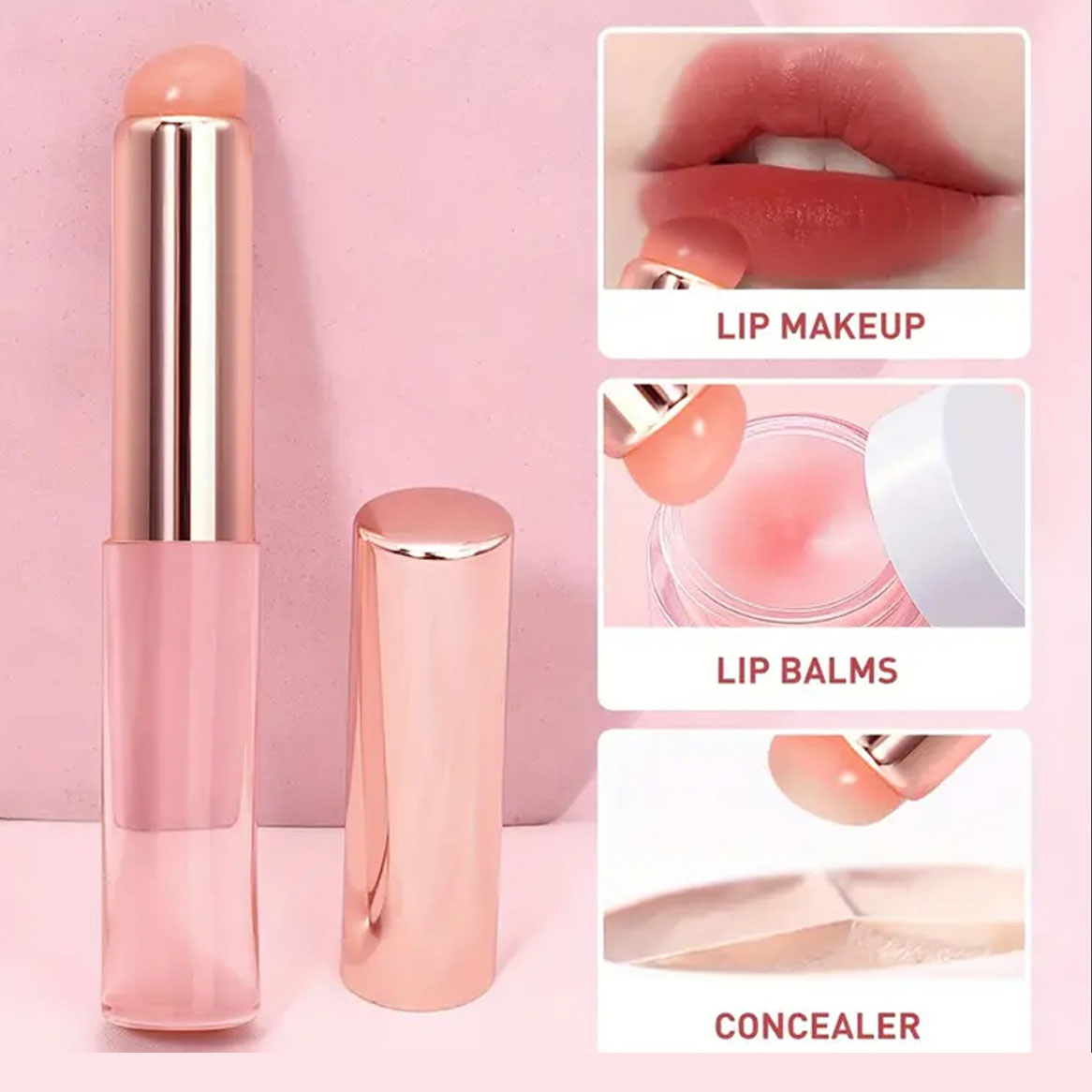   براش سیلیکونی سایه و رژ لب