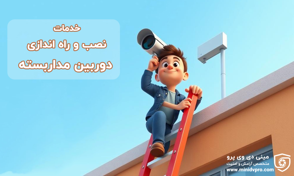 خدمات دوربین مداربسته در تهران minidvpro