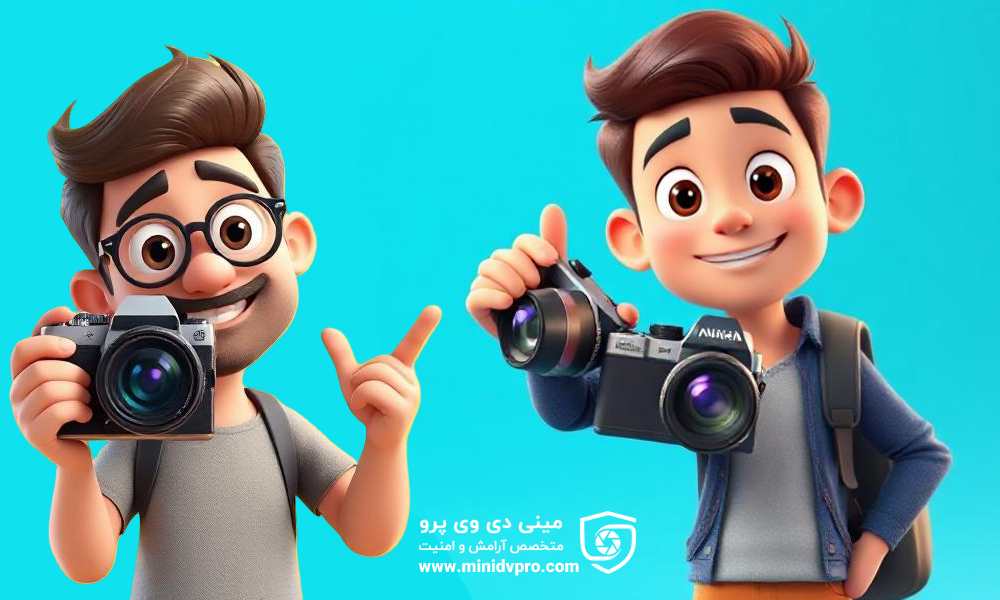 مینی دی وی پرو، انواع دوربین