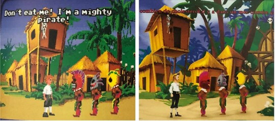 the secret of monkey island special edition vs original