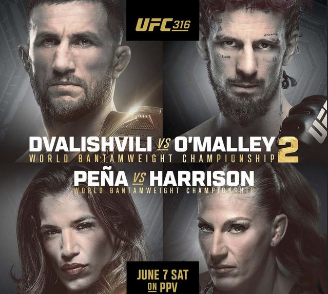 پنج دلیل مهم برای تماشای رویداد UFC 316: نبرد دوباره دوالیشویلی و اُمالی