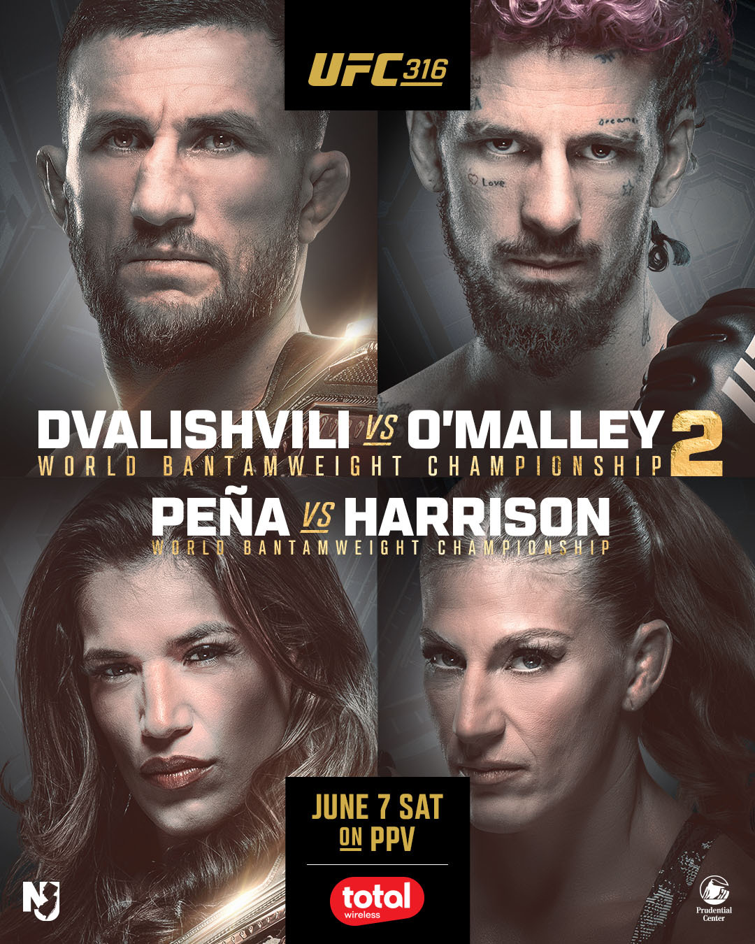 دانلود رویداد یو اف سی  316  : UFC 316: Dvalishvili vs. O'Malley 2