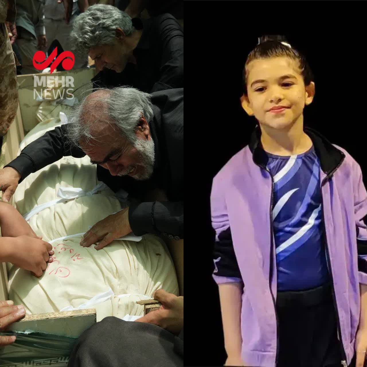 شهیده مظلومه تارا حاجی میری (حمله تروریستی رژیم کودک کش صهیونیستی به تهران)