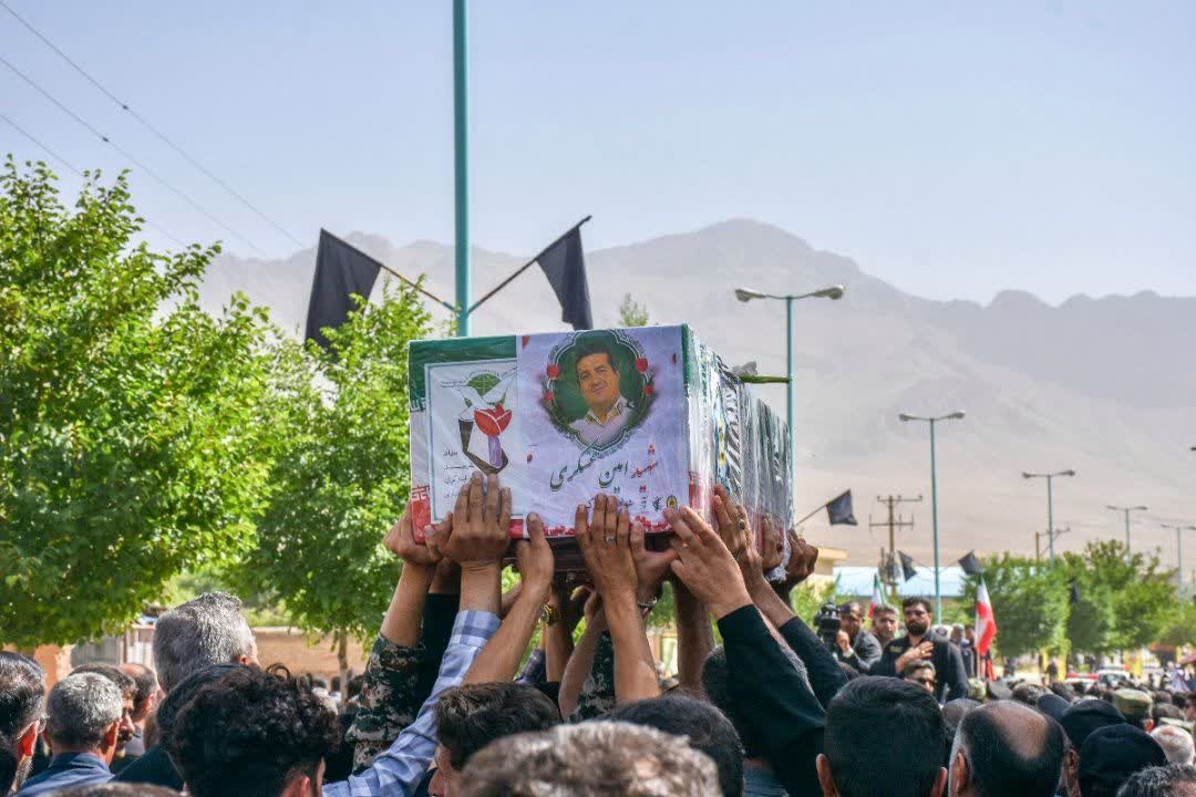 شهید مدافع از وطن امین عسگری (حمله تروریستی رژیم صهیونیستی)