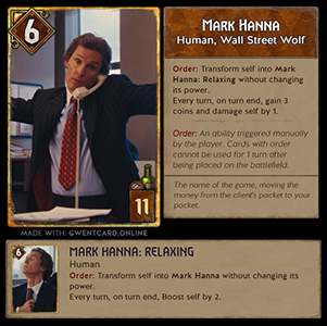 Mark Hanna Wolf of Wall Street Cinema Gwent