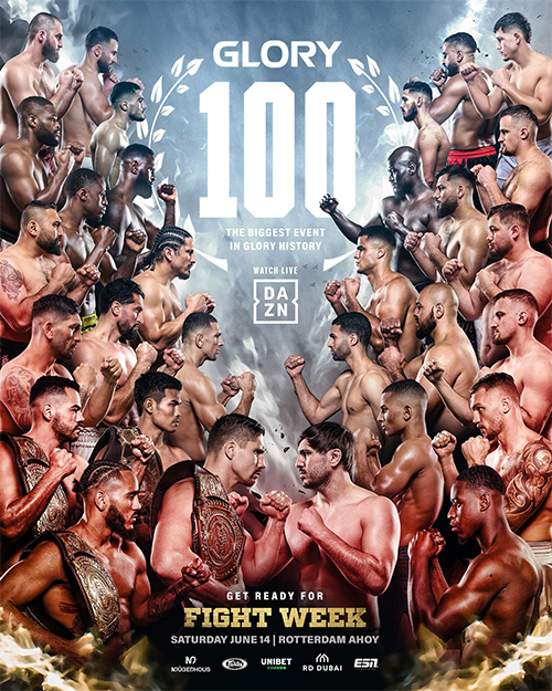 دانلود رویداد کیک بوکسینگ : Glory 100: Verhoeven vs. Vakhitov