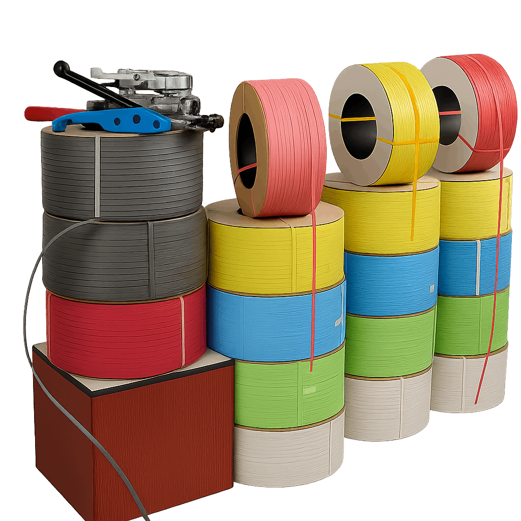 محصول تسمه پلاستیکی بسته بندی تی تاک